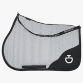 CT Air Jumping Saddle Pad White with Black